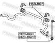 Tyc/vzpera, stabilisator FEBEST 0323-RGFL