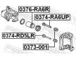 Vodicí čep, brzdový třmen FEBEST 0374-RA6UP