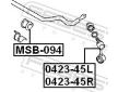Tyc/vzpera, stabilisator FEBEST 0423-45R