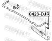 Tyc/vzpera, stabilisator FEBEST 0423-DJR