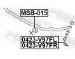 Tyc/vzpera, stabilisator FEBEST 0423-V97FL