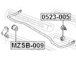 Tyc/vzpera, stabilisator FEBEST 0523-005