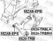 Rameno zavesenia kolies FEBEST 0524-TRBRH