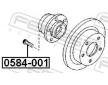 Sroub kola FEBEST 0584-001