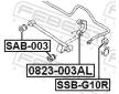Tyc/vzpera, stabilisator FEBEST 0823-003AL