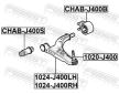 Podpora-/ Kloub FEBEST 1020-J400