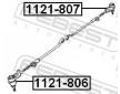 Hlava příčného táhla řízení FEBEST 1121-807