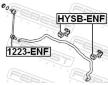 Tyc/vzpera, stabilisator FEBEST 1223-ENF