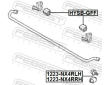Tyc/vzpera, stabilisator FEBEST 1223-NX4RRH