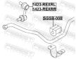 Tyc/vzpera, stabilisator FEBEST 1423-REXRL