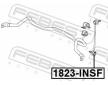 Tyc/vzpera, stabilisator FEBEST 1823-INSF