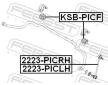 Tyc/vzpera, stabilisator FEBEST 2223-PICLH