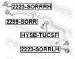 Tyc/vzpera, stabilisator FEBEST 2223-SORRLH