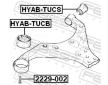 Upevnovaci cepy, pricne zavesne rameno FEBEST 2229-002