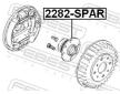 Náboj kolesa FEBEST 2282-SPAR