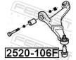 Podpora-/ Kloub FEBEST 2520-106F
