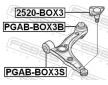 Podpora-/ Kloub FEBEST 2520-BOX3