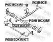 Tyc/vzpera, stabilisator FEBEST 2523-BOX3R