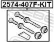 Vodicí čep, brzdový třmen FEBEST 2574-407F-KIT