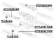 Rameno zavesenia kolies FEBEST 6725-M3RLOWF