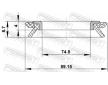 Tesnici krouzek, naboj kola FEBEST 95BCY-88750407X