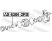 Lozisko FEBEST AS-6206-2RS