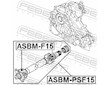 Kloub, podélný hřídel FEBEST ASBM-F15