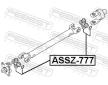 Kloub, podélný hřídel FEBEST ASSZ-777