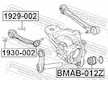 Ulozeni, ridici mechanismus FEBEST BMAB-012Z