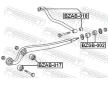 Ulozeni, ridici mechanismus FEBEST BZAB-017