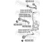 Ulozeni, ridici mechanismus FEBEST BZAB-062