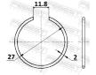 Montazni sada, mech, hnaci hridel FEBEST CC-1-27X2