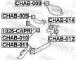 Ulozeni, ridici mechanismus FEBEST CHAB-010