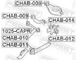 Ulozeni, ridici mechanismus FEBEST CHAB-014