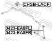 Drzak, Pricny stabilizator FEBEST CHSB-LACF