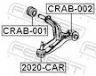 Ulozeni, ridici mechanismus FEBEST CRAB-002