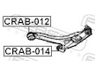 Ulozeni, ridici mechanismus FEBEST CRAB-012