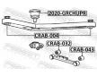 Ulozeni, ridici mechanismus FEBEST CRAB-043