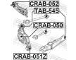 Ulozeni, ridici mechanismus FEBEST CRAB-051Z