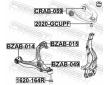 Ulozeni, ridici mechanismus FEBEST CRAB-059