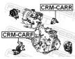 Zaveseni motoru FEBEST CRM-CARF