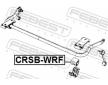 Ulożenie priečneho stabilizátora FEBEST CRSB-WRF