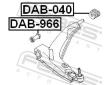 Ulozeni, ridici mechanismus FEBEST DAB-966