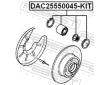 Sada lozisek kol FEBEST DAC25550045-KIT