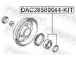 Sada lozisek kol FEBEST DAC28580044-KIT