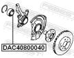 Lozisko kola FEBEST DAC40800040