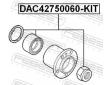 Sada lozisek kol FEBEST DAC42750060-KIT