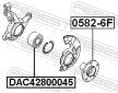 Lozisko kola FEBEST DAC42800045