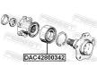 Lozisko kola FEBEST DAC42800342