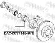 Lozisko kola FEBEST DAC43774145-KIT